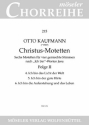 Christus-Motetten Heft 2 gemischter Chor (SATB) Chorpartitur