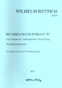 Ricarda Huch-Zyklus IV op.94 fr Sopran und Klavier Partitur