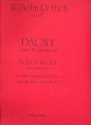 Dagny - Letzte Morgensterne op.177 fr Gesang (hoch) und Klavier Partitur