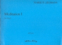 Meditation Nr.1 WV74 fr Orgel Orgel