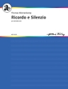 Ricordo e silencio per clarinetto solo