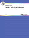 Langer, Hans-Klaus Thema mit Variationen fr Viola und Klavier