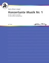 Langer, Hans-Klaus Konzertante Musik Nr. 1 fr Oboe, Fagott und Cembalo
