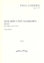 Kolibri und Nashorn op. 115 fr Flte (Piccolo Flte ) und Tuba Partitur und Stimmen