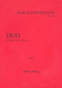 Duo op.181 für Flöte und Gitarre Partitur und Stimme