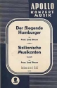 Der fliegende Hamburger / Sizilianische Musikanten fr Salonorchester