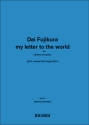 Dai Fujikura, My Letter to the World Baritone Voice and Piano Buch