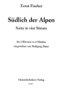 Sdlich der Alpen fr 2 Klaviere zu 4 Hnden Partitur (Archivkopie)