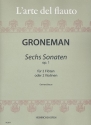 6 Sonaten op.1 fr 2 Flten (Violinen) Spielpartitur