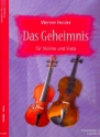 Das Geheimnis fr Violine und Viola Partitur und Stimme