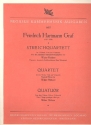 Streichquartett C-Dur fr 2 Violinen, Viola und Violoncello Stimmen