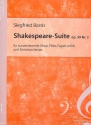 Shakespeare-Suite op.39,3 fr Oboe, Flte und Streichorchester (Fagott ad lib) Partitur