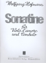 Sonatine fr Viola d'amore und Cembalo Verlagskopie