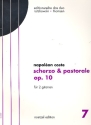 Scherzo und Pastorale op.10 fr 2 Gitarren Spielpartitur