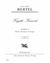 Konzert a-Moll fr Fagott, Streicher und Bc Stimmen