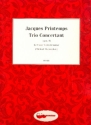 Trio concertant op.18 fr Flte, Violine und Gitarre Partitur und Stimmen