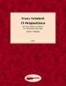 15 Originaltnze D365 for violin (flute) and guitar score