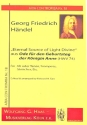 Eternal Source of Light divine HWV74 fr Alt (Tenor), Trompete, Streicher und Bc Partitur und Stimmen