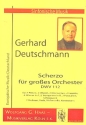 Scherzo DWV112 fr Orchester Partitur