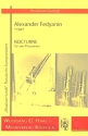 Nocturne fr 4 Posaunen Partitur und Stimmen