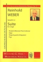 Suite WebWV61 fr Orgel
