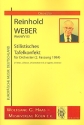 Stilistisches Tafelkonfekt WebWV85 fr Orchester (2. Fassung 1984) Partitur