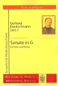 Sonate G-Dur DWV3 fr Flte und Klavier