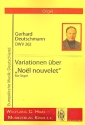 Variationen ber Noel nouvelet DWV202 fr Orgel
