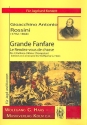 Grande Fanfare fr 4 (Parforce-) Hrner (Trompeten) Partitur und Stimmen