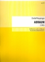 Abraum fr Violine, Violoncello, Klavier und Live-Elektronik Partitur