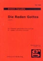 Die Reden Gottes nach Hiob fr einen Sprecher, gemischten Chor und Orgel Partitur