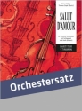 Salut d'amour fr Streicher und Blser mit Schlagwerk und Harfe (Klavier) Partitur und Stimmen (als Kopiervorlagen)