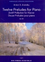 12 Préludes op.63 für Klavier