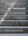 Ad Parnassum, Trio fr Sopransaxophon, Bassposaune und Klavier Partitur und Stimmen