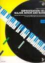 Improvisation vol.101 - Major, Minor and Blues (+CD) für Klavier (dt/en)