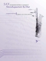 Mendelssohn Bartholdy, Felix - Streichquartett Eb Dur fr 4 Saxophone (SATBar) Partitur und Stimmen