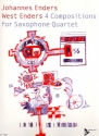 4 Compositions fr 4 Saxophone (SATBar) Partitur und Stimmen