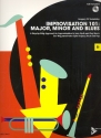 Improvisation vol.101 - Major, Minor and Blues (+CD) für B-Instrument (dt/en)