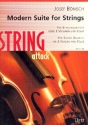 Modern Suite for Strings fr Streichquartett (3 Violinen und Violoncello) Partitur und Stimmen