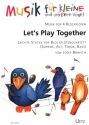 Let's Play Together fr 4 Blockflten Spielpartitur