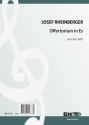 Rheinberger, Josef Gabriel, Offertorium in Es Chor SATB Spielnoten
