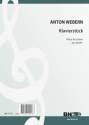 Webern, Anton, Klavierstck Klavier Spielnoten