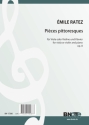 Ratez, mile Pierre, 12 Pices pittoresques op.8 Klavier,Viola,Violine Spielnoten