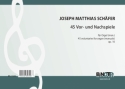 45 kurze Vor- und Nachspiele op.10 fr Orgel manualiter