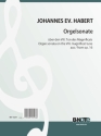 Habert, Johann Evangelist , Orgelsonate ber den VIII. Ton des Magnifi Orgel Spielnoten