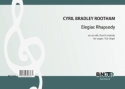 Rootham, Cyril Bradley, Elegiac Rhapsody ber eine altes Kirchenlied Orgel Spielnoten