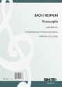 Passacaglia c-Moll BWV 582 fr Orchester Partitur