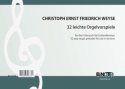 32 leichte Orgelvorspiele fr Orgel