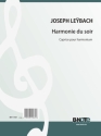 Leybach, Ignace Xavier Joseph, Harmonie du soir - Caprice Harmonium Spielnoten