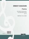 Pome op.25 fr Violine und Orchester Partitur